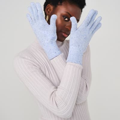 Blue Eyes Cashmere Classic Gloves