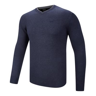 Navy DKNY V Neck Sweatshirt