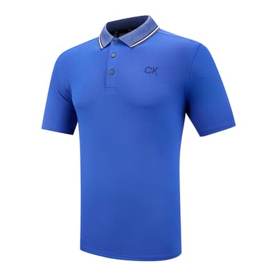 Blue Calvin Klein Polo Shirt