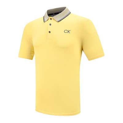 Yellow Calvin Klein Polo Shirt