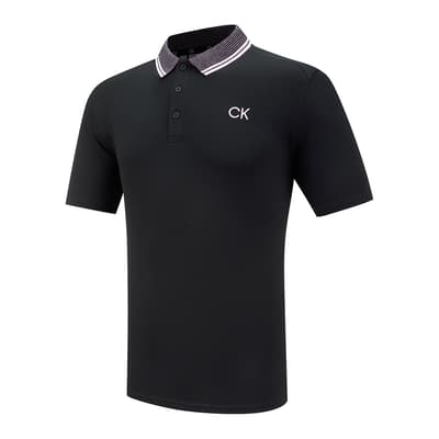Black Calvin Klein Polo Shirt