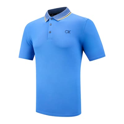 Blue Calvin Klein Polo Shirt