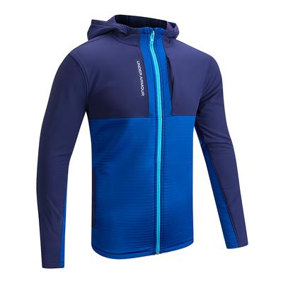 Blue Under Armour Full Zip Hoodie