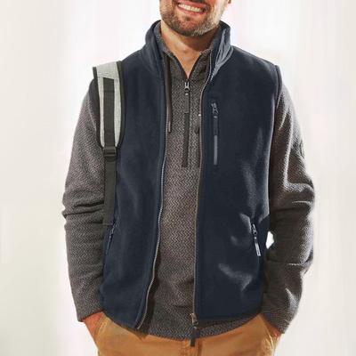 Navy Bannerdale Fleece Gilet