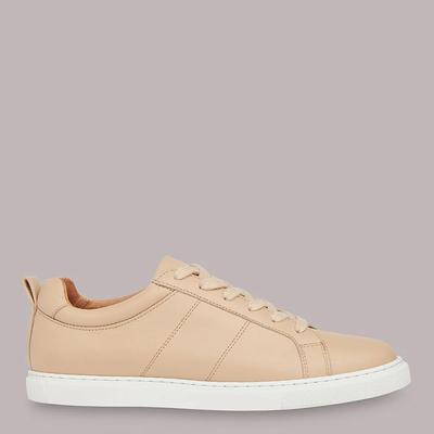 Nude Koki Lace Up Trainers