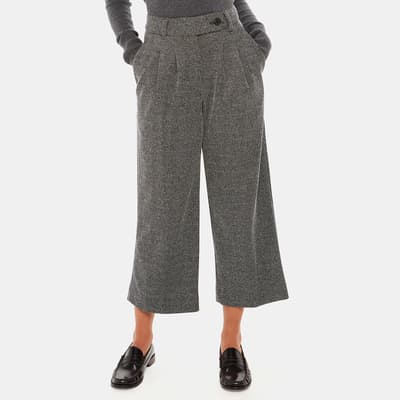 Grey May Cropped Trousers
