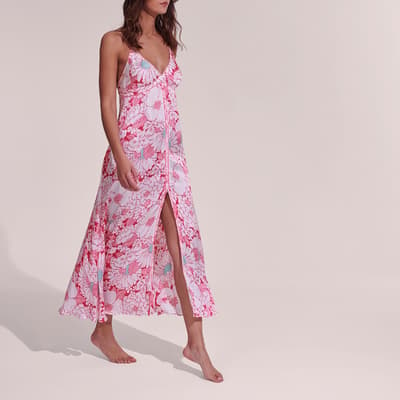 Pink Garden Denise Maxi Dress