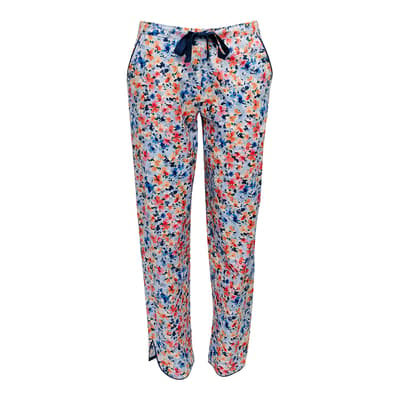 Multi Bea Ditsy Floral Print Pyjama Bottom