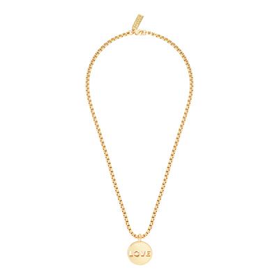 18K Recycled Gold Love Conquers All Necklace