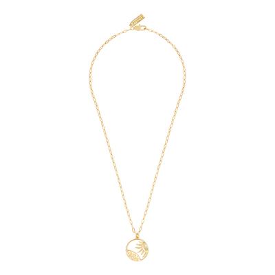 18K Recycled Gold Lunar Eclipse Necklace
