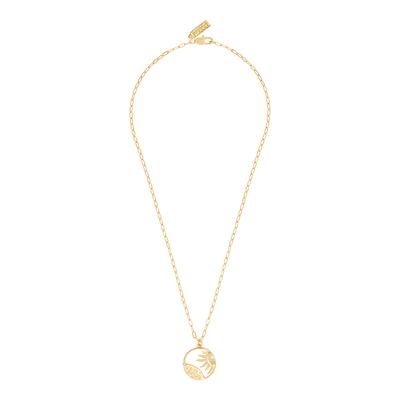 18K Recycled Gold Lunar Eclipse Necklace