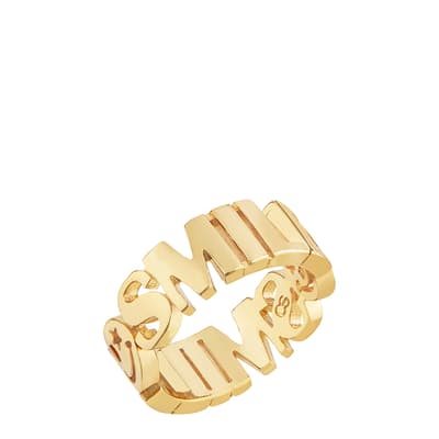 18K Recycled Gold Eternal Happiness Ring