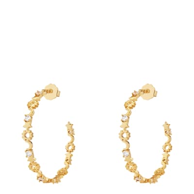 18K Recycled Gold Heaven's Sparkle Earrings