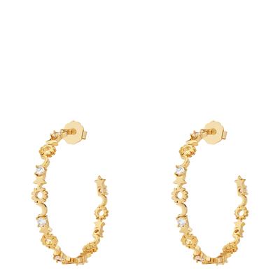 18K Recycled Gold Heaven's Sparkle Earrings