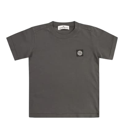 Charcoal Cotton Jersey T-Shirt