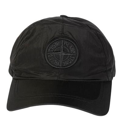 Black Nylon Baseball Cap