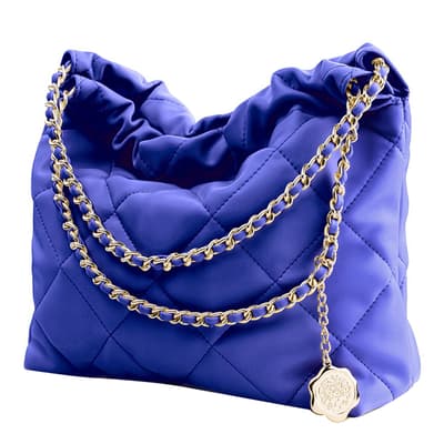 Sax Blue Milan Shoulder Bag