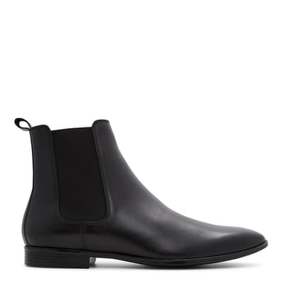 Black Prelimos Leather Ankle Boots