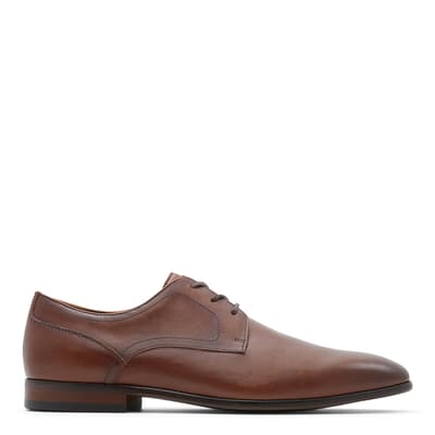 Brown Delfordflex Leather Lace Up Shoes