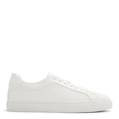 White Cobi Leather Trainers