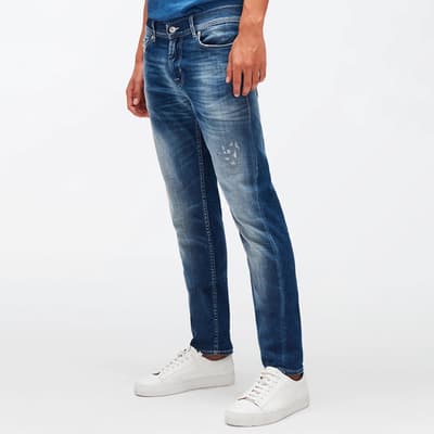 Mid Wash Ronnie Stretch Jeans