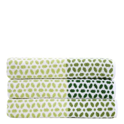 Midori Bath Towel, Green
