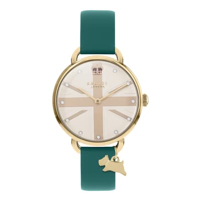 25Th Coronation Anniversary Camden Collection Open Shoulder Teal Watch