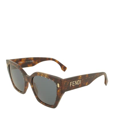 Women's Brown Fendi Sunglasses 54mm