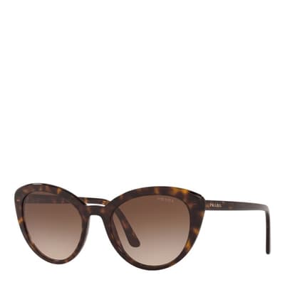 Women's Brown Prada Sunglasses 54mm