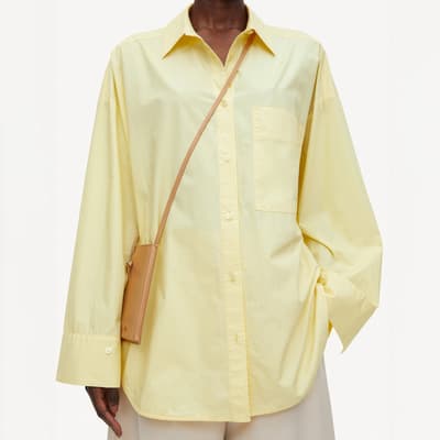 Yellow Derris Cotton Shirt