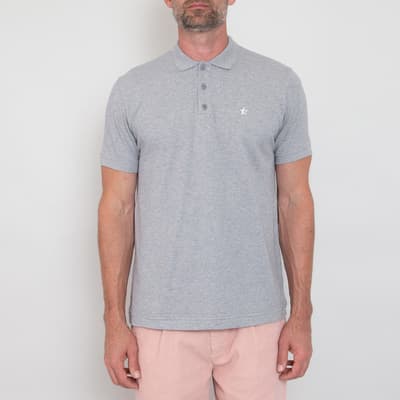 Grey Cotton Play Well Polo