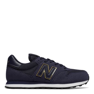 Unisex Navy Blue 500 Trainers