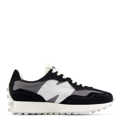 Unisex Black And Grey 327 Trainers