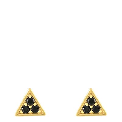 Gold Plated Earrings with Swarovski Crystals