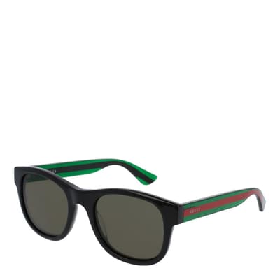 Men's Black Gucci Sunglasses 52mm