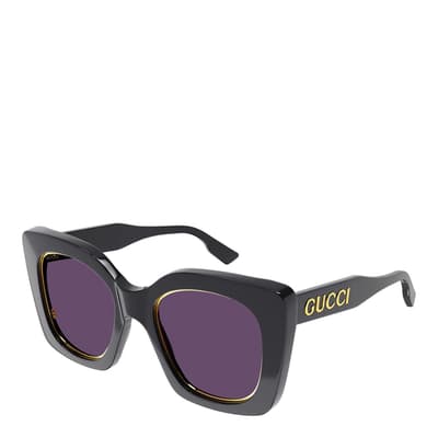 Women's Black Gucci Sunglasses 51mm