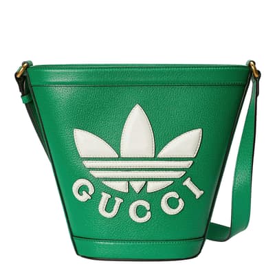 Adidas X Gucci Green Bucket Bag
