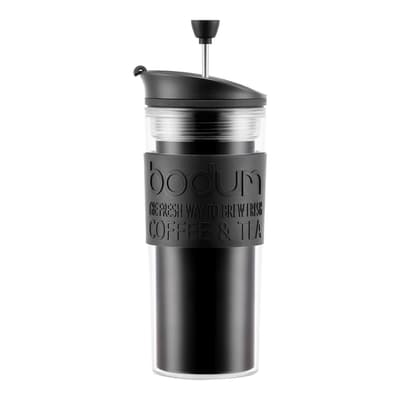 Black Travel Coffee Maker 0.45L, 15oz