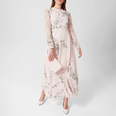 Pale Pink Rosabelle Silk Dress