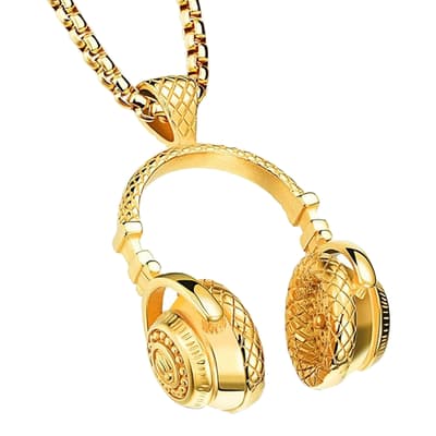 18K Gold Modern Necklace