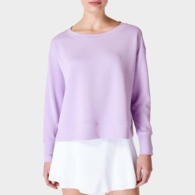 Purple Cloud Weight Pullover 