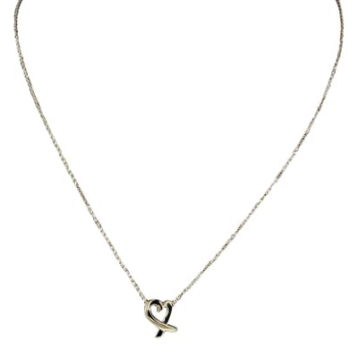 Yellow Gold Tiffany & Co Loving Heart Necklace