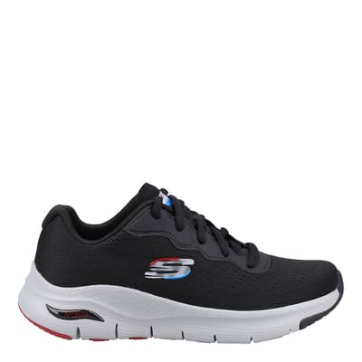 Black Arch Fit Trainers