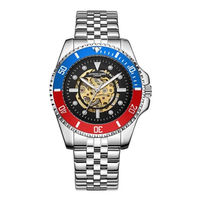 Hand Assembled Anthony James Skeleton Sports Automatic Steel