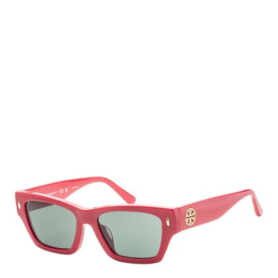 Women's Red Tory Burch Sunglasses 52mm