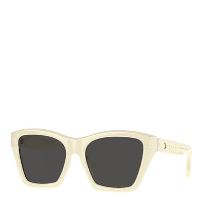Women's Yellow Burberry Sunglasses 54mm
