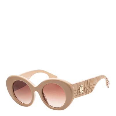 Women's Beige Burberry Sunglasses 49mm