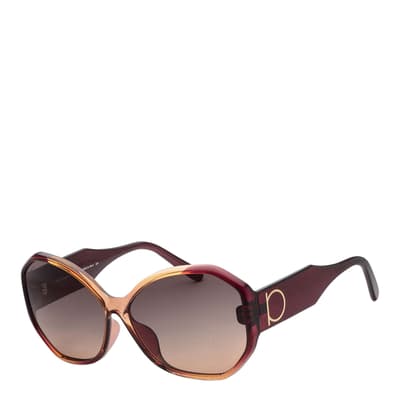 Women's Red Salvatore Ferragamo Sunglasses 61mm