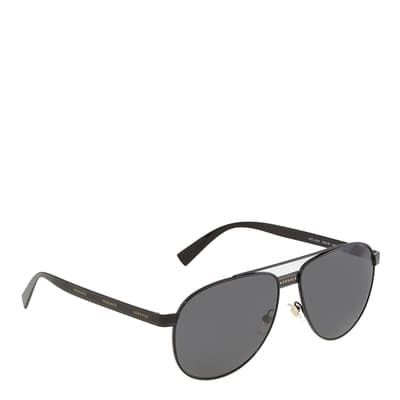 Men's Versace Black Sunglasses 58mm