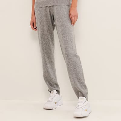 Grey Cashmere Knitted Trouser